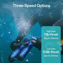 Waydoo Subnado - Scooter submarino Lite | Scooter de mar para deportes submarinos