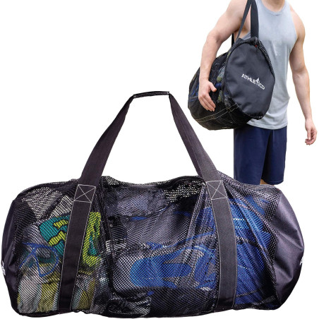 Bolsa de malla Athletico Mesh Dive para buceo o snorkel