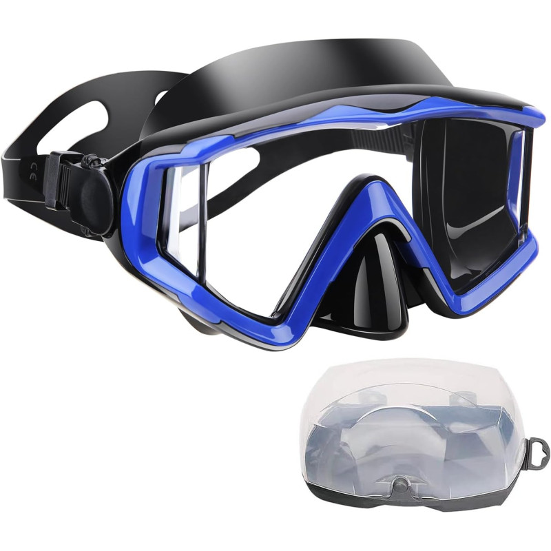 Máscara de buceo antivaho Máscara de natación y snorkel Apta para adultos