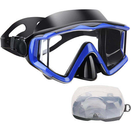 Máscara de buceo antivaho Máscara de natación y snorkel Apta para adultos