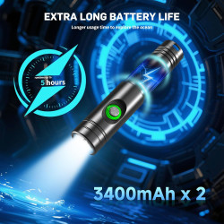 WD12 - Luz de buceo | Impermeable y resistente a la presion