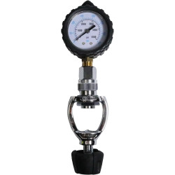 Scuba Choice Comprobador de presión | Preciso para tanques de válvula de yugo