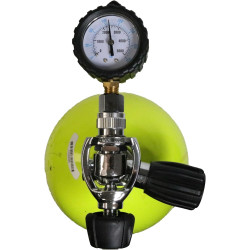 Scuba Choice Comprobador de presión | Preciso para tanques de válvula de yugo