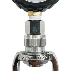 Scuba Choice Comprobador de presión | Preciso para tanques de válvula de yugo