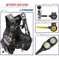 Cressi Paquete de buceo | Paquete de buceo profesional