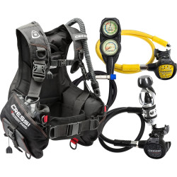Cressi Paquete de buceo | Paquete de buceo profesional