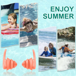 Tapones para los oídos de natación | Adaptabilidad universal para todo tipo de orejas