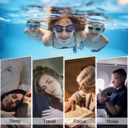 Tapones para los oídos de natación | Adaptabilidad universal para todo tipo de orejas