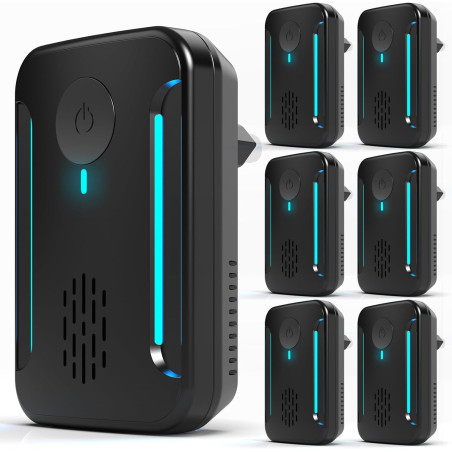 Repelente ultrasónico mejorado | Control de todo tipo de plagas