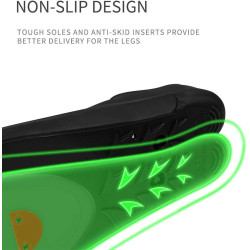 Aletas de buceo de hoja larga de bolsillo | Flexibles y eficientes