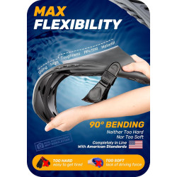 Aletas de natación de talón abierto marca CAPAS