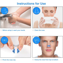 Clip de nariz de natación