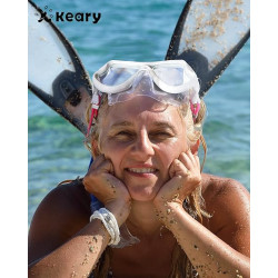 Keary Gafas de natación de esnórquel para adultos