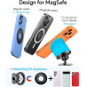 Soporte para celular de coche marca Kaistyle Magsafe【20 imanes potentes】