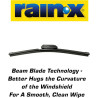 Rain-X 810165 Latitude - Limpiaparabrisas | Repele el agua para mejor visibilidad