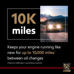 Aceite de motor totalmente sintético Mobil 1 Advanced Fuel Economy 0W-20, 5 cuartos de galón