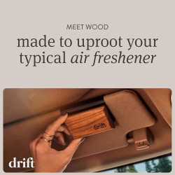 Drift - Ambientador de madera, Eliminador de olores para el automóvil