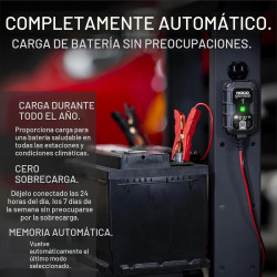 NOCO GENIUS1: Cargador inteligente de baterías 1A 6V/12V