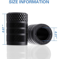 Tapas de válvula de neumático, 4 unidadess/paquete