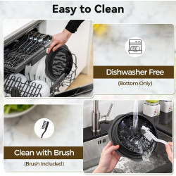 Trituradora de pollo profesional de 10 pulgadas