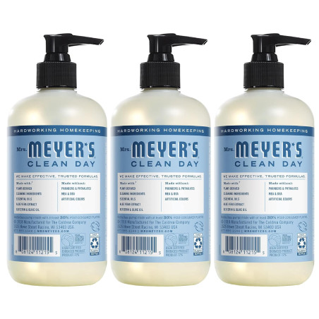 Mrs. Meyer's Clean Day - Jabón líquido | Jabon liquido de manos de 3 unidades
