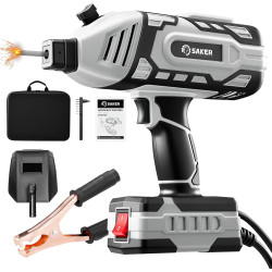Saker Máquina de soldadura portátil, soldador de arco de 110 V