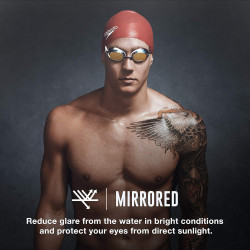 Gafas de natación unisex para adultos Speedo Mirrored Vanquisher 2.0